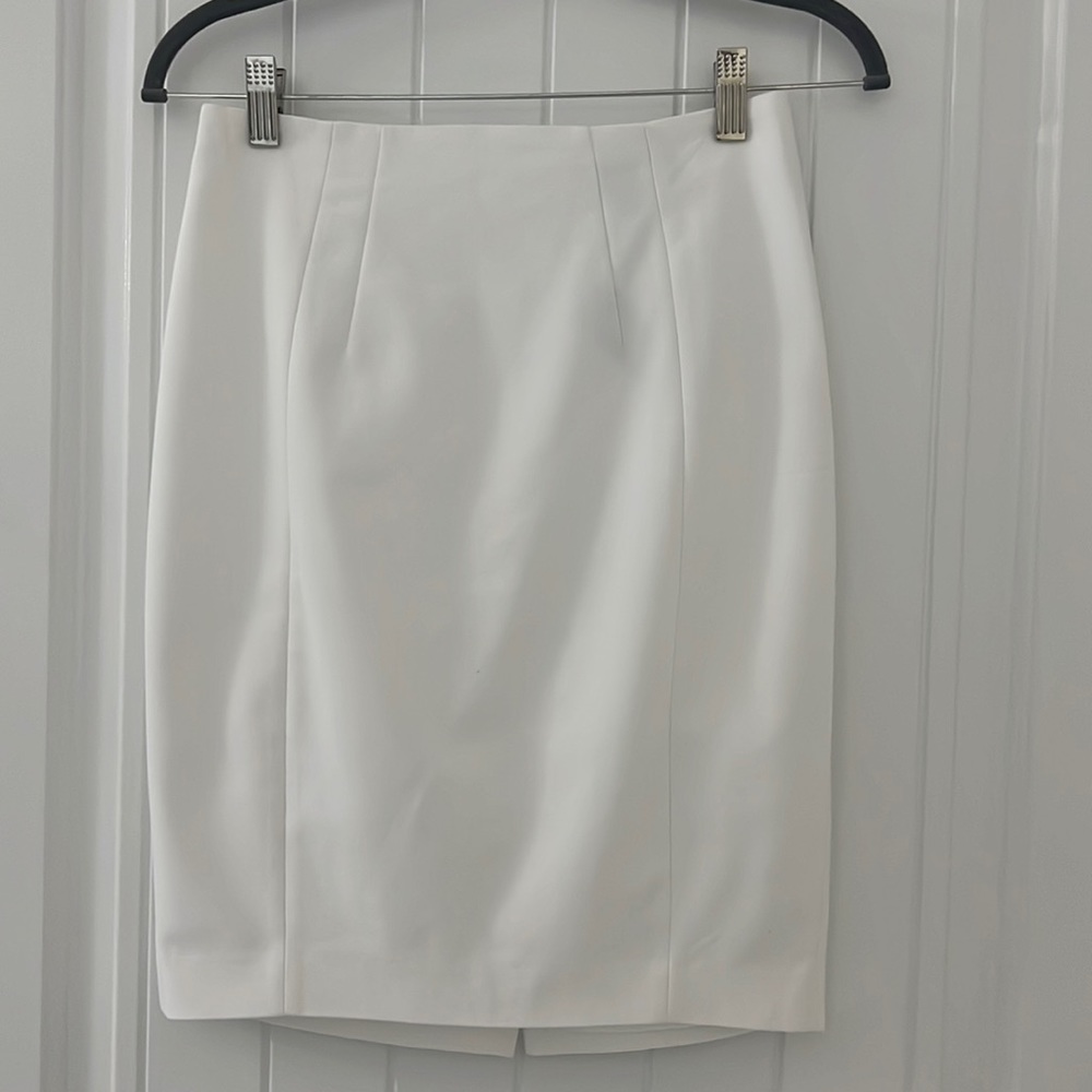 White Pencil Skirt